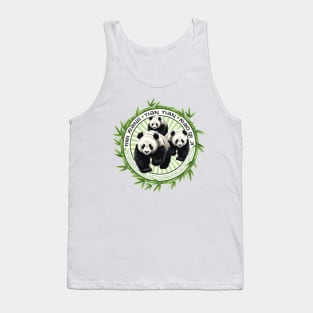 China Panda Bears Tank Top